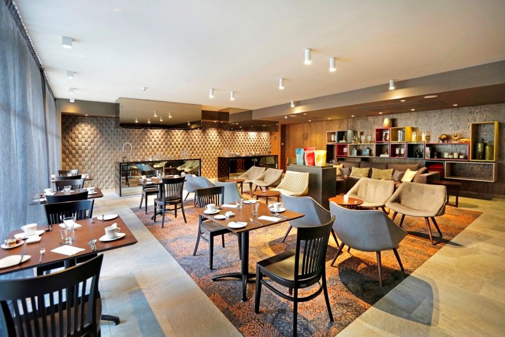 호텔 쿰브레스 라스타리아 산티아고 외부 사진 The restaurant